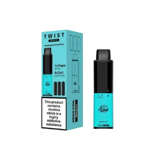  Boost Ice Happy Vibes Twist 3500 Disposable Vape 20mg (Expired-June 2024 ) 